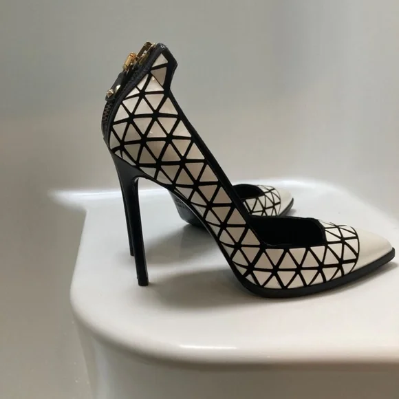 Grey Mer high heels - Picture 3 of 7